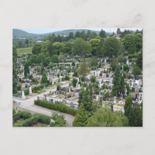 Sieveringer Friedhof Postkarte
