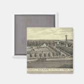 Sievers und Eicke, Nebraska Magnet (Vorderseite/Rückseite)