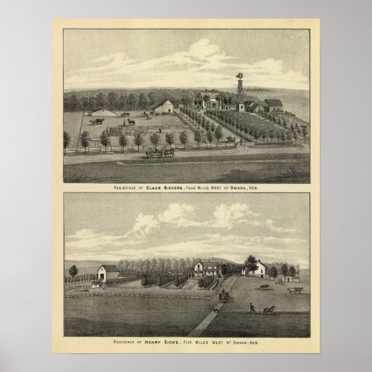 Sievers und Eicke, Nebraska Poster (Vorne)