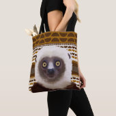 Sifaka Lemur Madagascar Wildlife Tasche (Von Nahem)
