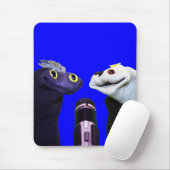 Sifl und Olly Mousepad (vertikal) (Mit Mouse)