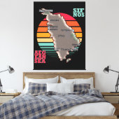 Sifnos, Griechenland Leinwanddruck (Insitu (Schlafzimmer))