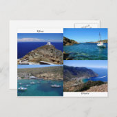 Sifnos - Griechenland Postkarte (Vorne/Hinten)