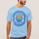 Sifnos Island, Griechenland - Light Blue Men's T-Shirt (Vorderseite)