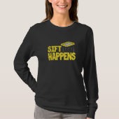 Sift Happens Archaeology Archaeologist Distressed T-Shirt (Vorderseite)