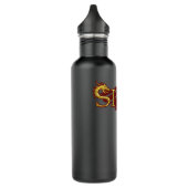 SIFU - Lehrer für Kampfkunst, Shifu, Kung F Edelstahlflasche (Links)