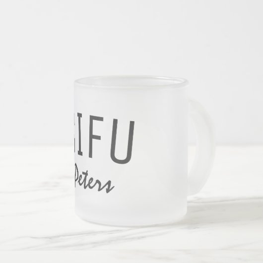 Sifu Mattglastasse (VorderseiteRechts)