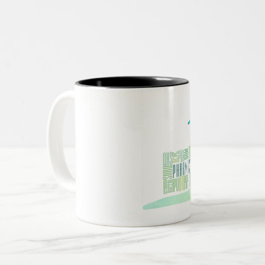 Sig-Code Zweifarbige Tasse (Vorderseite Links)