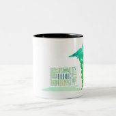 Sig-Code Zweifarbige Tasse (Mittel)
