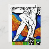 Siga el Baile Postkarte (Vorne/Hinten)