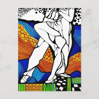 Siga el Baile Postkarte