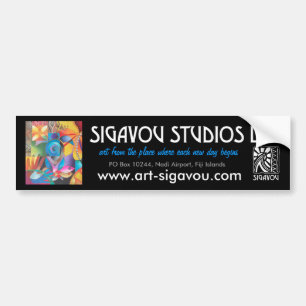 SIGAVOU STUDIOS AUTOAUFKLEBER