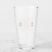 SIGGRAPH 2023 Bierglas Glas (Rückseite)
