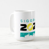 SIGGRAPH 2025 15oz Tasse (Vorderseite Links)