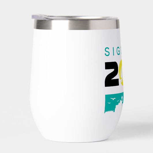 SIGGRAPH 2025 Mini Water Bottle (Rechts)