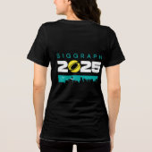 SIGGRAPH 2025 Shirt der Frauen (Rückseite)