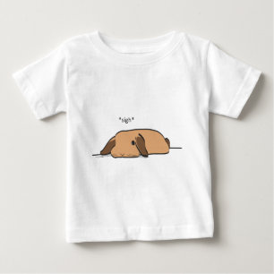 SIGHING SCHMIERÖLNIEDERDRUCK BABY T-SHIRT