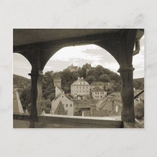 Sighisoara, Blick auf die Stadt Postkarte