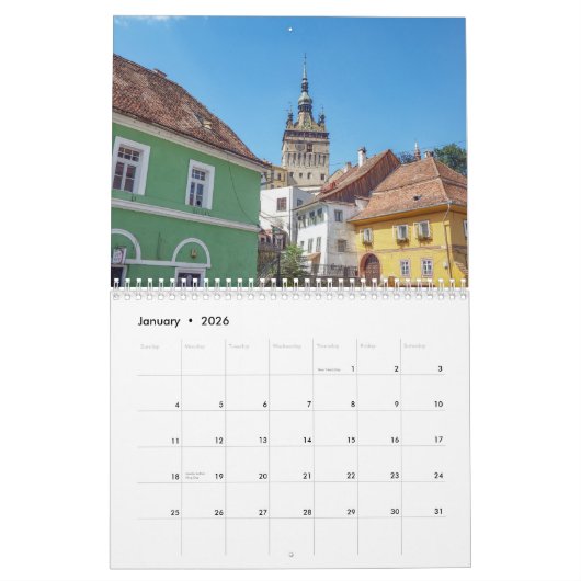 Sighisoara-Kalender 2026 Kalender (Jan 2026)