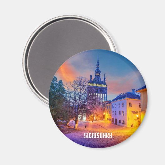Sighisoara Magnet (Vorderseite/Rückseite)