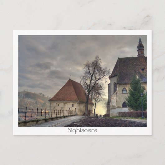 Sighisoara Postkarte (Vorderseite)