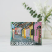 Sighisoara, Rumänien Postkarte (Stehend Vorderseite)