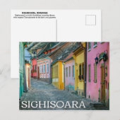 Sighisoara, Rumänien Postkarte (Vorne/Hinten)
