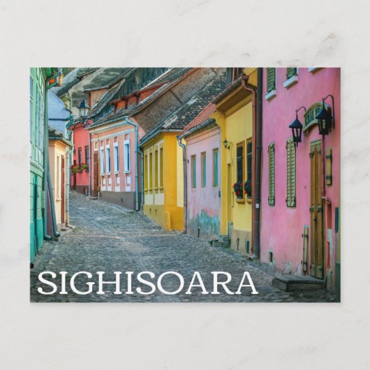 Sighisoara, Rumänien Postkarte (Vorderseite)