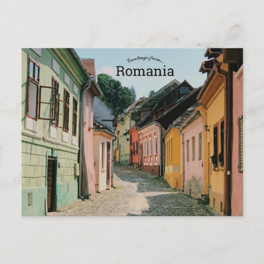 Sighișoara Rumänien Postkarte (Vorderseite)
