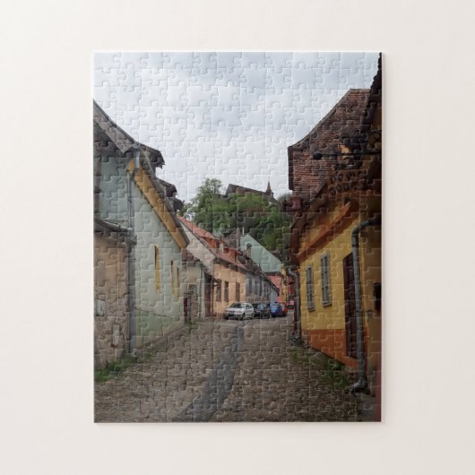 Sighisoara Siebenbürgen mittelalterliche Stadt Puzzle (Vertikal)