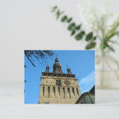 Sighisoara, Uhrturm Postkarte (Stehend Vorderseite)