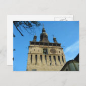 Sighisoara, Uhrturm Postkarte (Vorne/Hinten)