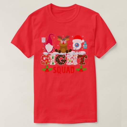 Sight Squad Funny Optometrie Gnome T-Shirt (Design vorne)