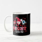 Sight Squad Optician Optometrist Dabbing Heart Val Kaffeetasse (Links)