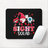 Sight Squad Optician Optometrist Dabbing Heart Val Mousepad (Mit Mouse)