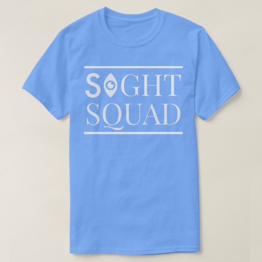 Sight Squad Optometrie T-Shirt (Design vorne)