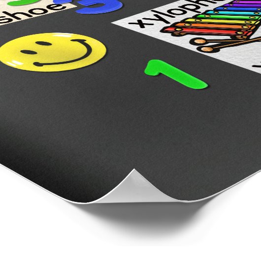 Sight Words Plus Andere Alphabet Poster (Ecke)