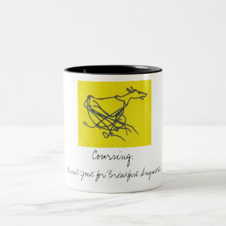 Sighthound, das Tasse kursiert