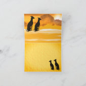 Sighthound Sunrise Karte (Innenseite)