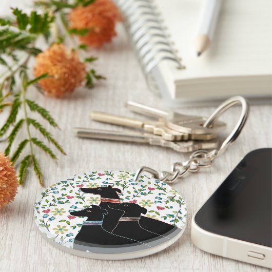 Sighthound Trio 3 Schlüsselanhänger (Vorderseite rechts)