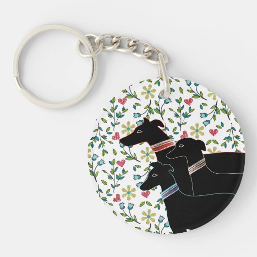 Sighthound Trio 3 Schlüsselanhänger (Vorderseite)