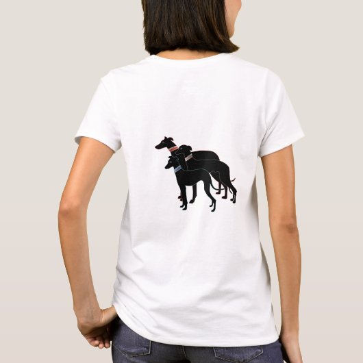Sighthound Trio T-Shirt (Rückseite)