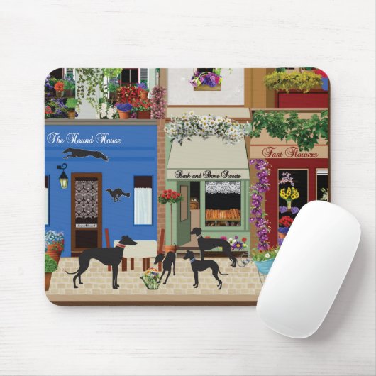 Sighthounds - Feiertag Mousepad (Mit Mouse)