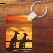 Sighthounds & Sunrise Schlüsselanhänger (Rückseite)