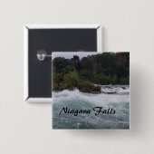 Sightseeing in Niagara Falls Button (Vorne & Hinten)