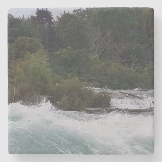 Sightseeing in Niagara Falls Steinuntersetzer (Vorderseite)