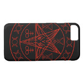 Sigil Baphomet dreifachen Mondes und sigil von Case-Mate iPhone Hülle (Rückseite (Horizontal))