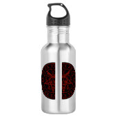 Sigil Baphomet dreifachen Mondes und sigil von Edelstahlflasche (Rückseite)