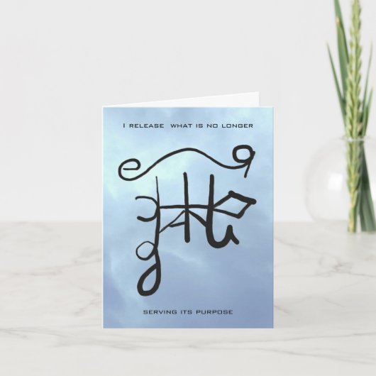 Sigil-Karte für das Einlösen und Lass von Go (Vorderseite)