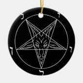 Sigil of Baphomet Keramik Ornament (Vorne)